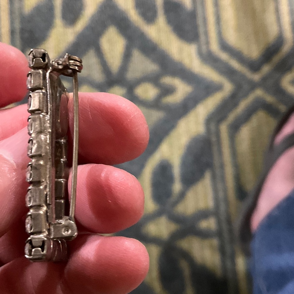 Vintage Rhinestone Brooch - Picture 4 of 6